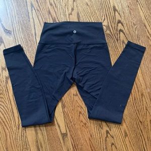 High waisted black Lululemon leggings